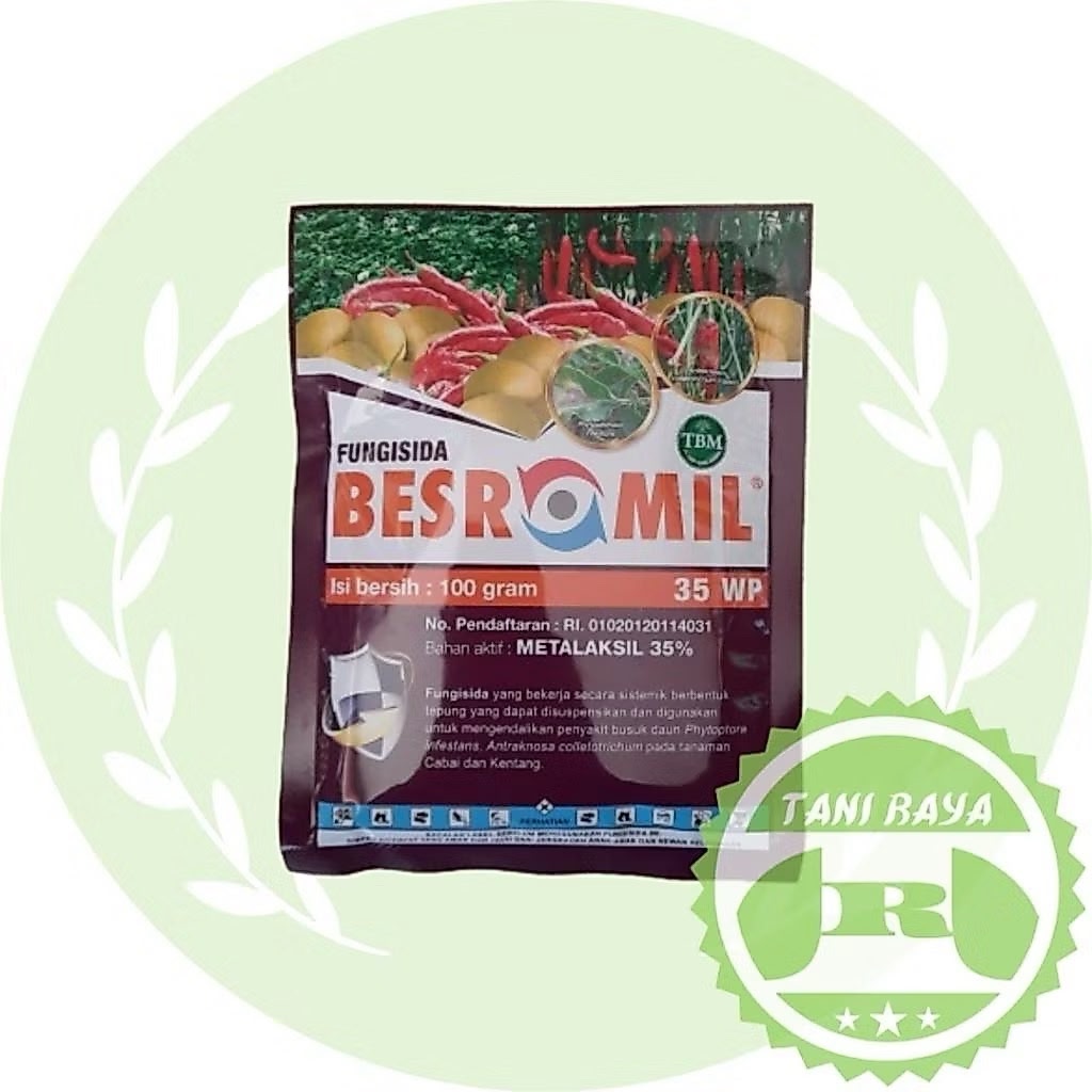 fungisida besromil 35wp 100 gram